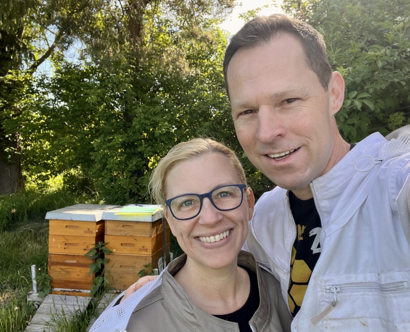 Imker Sandra und Martin Zahn Imker Sandra und Martin Zahn